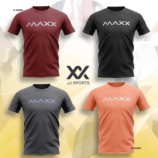 เสื้อกีฬาแบดมินตัน Maxx Plain Tee Series (4 สี)