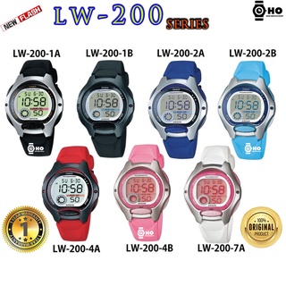 CASIO รุ่น LW-200-1A LW-200-1B LW-200-2A LW-2002B LW-200-4A LW-200-4B LW-2007A นาฬิกา สายเรซิ่น LW-200 LW-200-1 LW-200-4