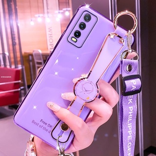 เคส VIVO Y15S Y21 Y33S V23e V21e Y31 Y76 V21 5G Y12S Y12A Y12D Y20sG Y20 Y20i 2021 Y72 5G V20 Pro V20SE Y30 Y50 V15 S1 Pro V19 Neo Y17 Y15 Y12 Y11 Y19 V11i V11 Y91 Y95 Y91i V9 V7 Plus ด้วยเชือกเส้นเล็ Phone Case