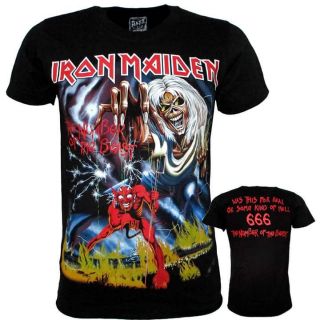 Iron MAIDEN theMAXX เสื้อเชิ้ตวงร็อค ไซซ์ S M L