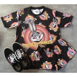 เซทเสื้อยืด &amp; กางเกงขาสั้นลายBugbunny