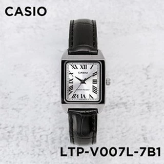 Casio แท้ศูนย์ 100% นาฬิกาข้อมือ ผู้หญิง รุ่น LTP-V007 Ltp-v007D LTP-V007G (กล่องขาว) ประกันศูนย์ 1 ปี