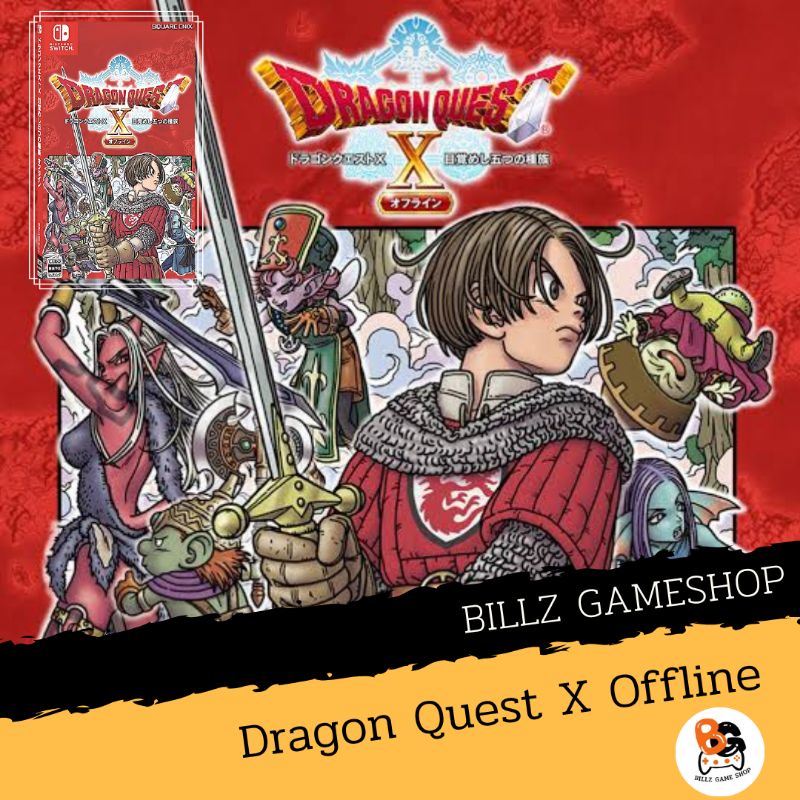 โค้ดลดเพิ่ม Enuhpaeb 238 บาทpre Order Nintendo Switch Dragon Quest X Offline Billz