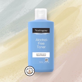 พร้อมส่ง นูโทรจีนา แอลกอฮอล์-ฟรี โทนเนอร์ 150 มล. Neutrogena Alcohol-Free Toner 150 ml.