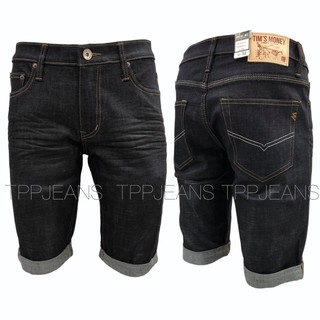 TPPJEANS Black Denim กางเกงยีนส์สามส่วนชาย สีดำยีนส์ Size 28-36 รับชำระปลายทาง