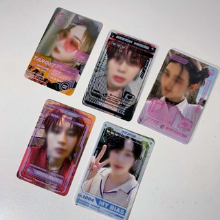 [SOOANG STUDIO] Photocard Frame Cyberpunk/Korean CUTE card Frame/5Designs·Photo frame·PET frame card