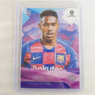 การ์ด Junior Firpo / Panini Pitch Kings RC / Barcelona / บาซ่า / Panini Chronicles การ์ดฟุตบอล Topps Pitch king Rookie