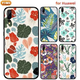 เคส Huawei Y6S Y6 Pro 2019 7 Nova Y61 Y70 10 Pro 9 7 SE 7i 5T มือถือสำหรับเคสโทรศัพท์มือถือลายดอกไม้สําหรับ