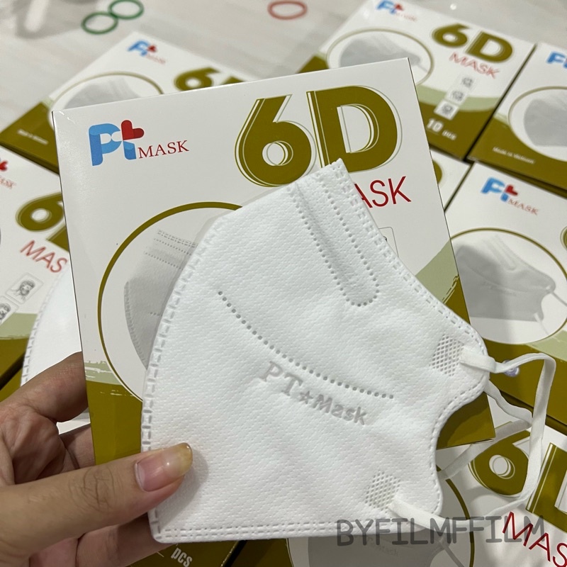 [ ของแท้พร้อมส่งจากกทม 🇹🇭 ]แมสแม่อั้ม แมสดาราสุดฮิต PT mask 6d ของแท้ 100% มี 5 สีสุดฮิต