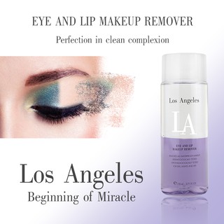 อาย แอนด์ ลิป เมคอัพ รีมูฟเวอร์ Eye and Lip Makeup Remover 110 ML. x 1ขวด ลา ลอสแอนเจลิส LA Los Angeles ลิขสิทธิ์จาก USA