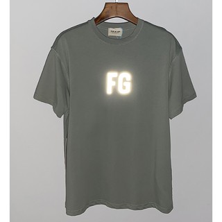 เสื้อยืดแขนสั้นผ้าฝ้ายพิมพ์ลาย God Fg