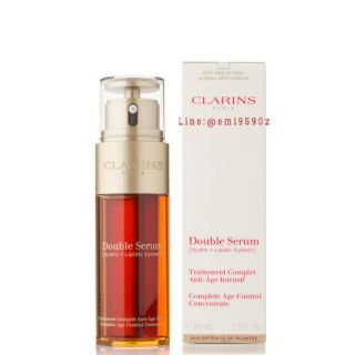 ⚡HOT ITEM⚡ใหม่แท้ 💯 CLARINS DOUBLE SERUM 30ml / 50ml รับมือกับสัญญาณแห่งวัยที่มีประสิทธิภาพสูงสุด