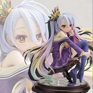 Figure ฟิกเกอร์ Model โมเดล จากเกม No Game No Life โนเกม โนไลฟ์ Shiro ชิโระ 1/7 อนิเมะ การ์ตูน มังงะ manga