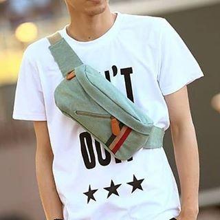 Man-1220-7 ผ้ายีนส์ซิปส้ม