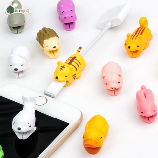 การเก็บสายชาร์จ USB รูปสัตว์การ์ตูนช่วยป้องกันการหยุดชะงัก