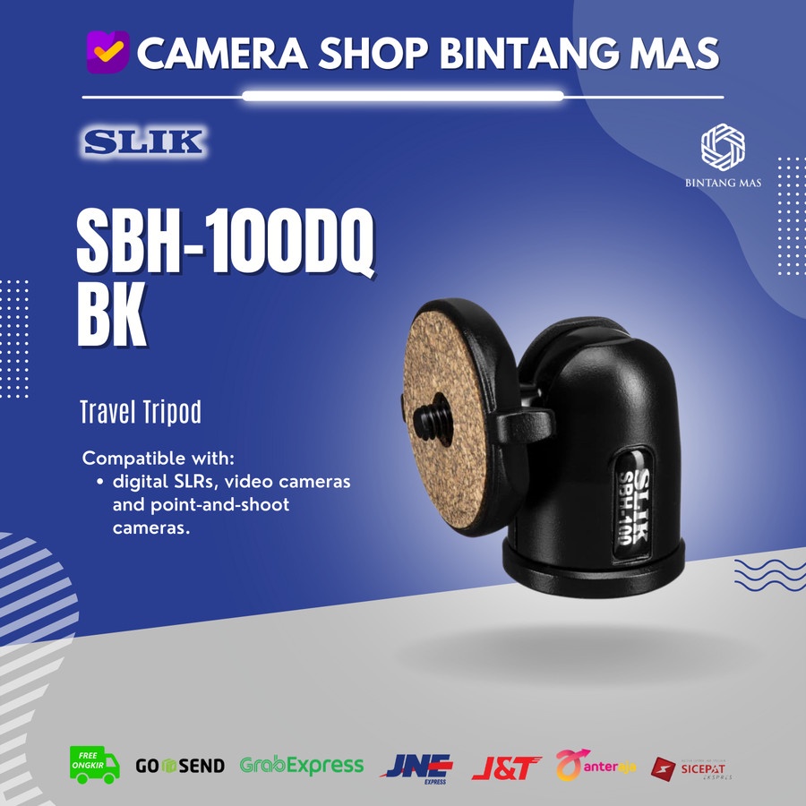 SLIK SBH-100DQ BK***
