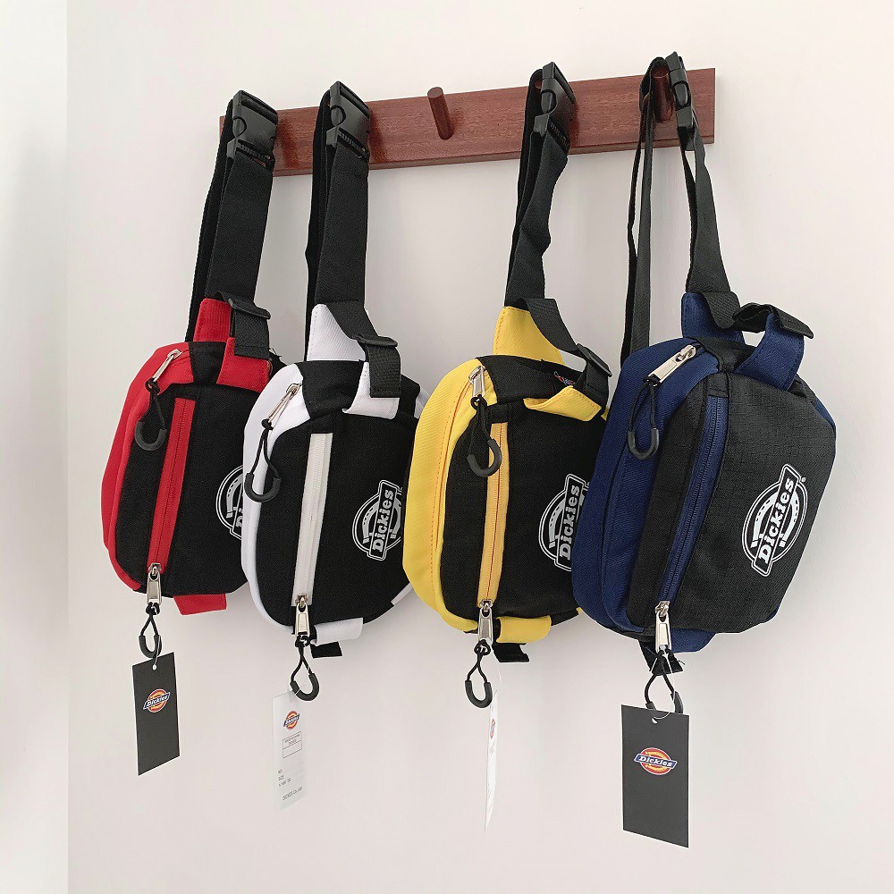 [ Dickies แท้ 100% ] 2020 ใหม่ Dickies กระเป๋าคาดเอว กีฬา Street กระเป๋าสะพายไหล่ รุ่น DK012