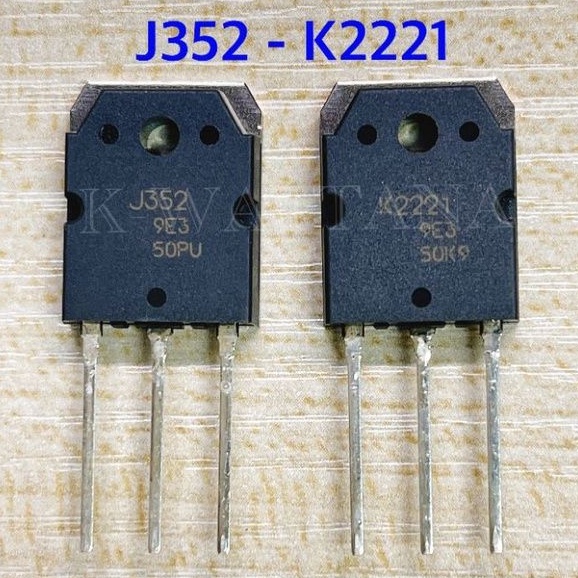 Mosfet มอสเฟต เบอร์ J352 - K2221 ยี่ห้อ RENESAS ของแท้ จำนวน1คู่