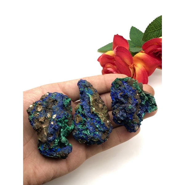 100% Natural Azurite Malachite Crystal / Top High Quality / Azurite Malachite heal the kidney, thyro