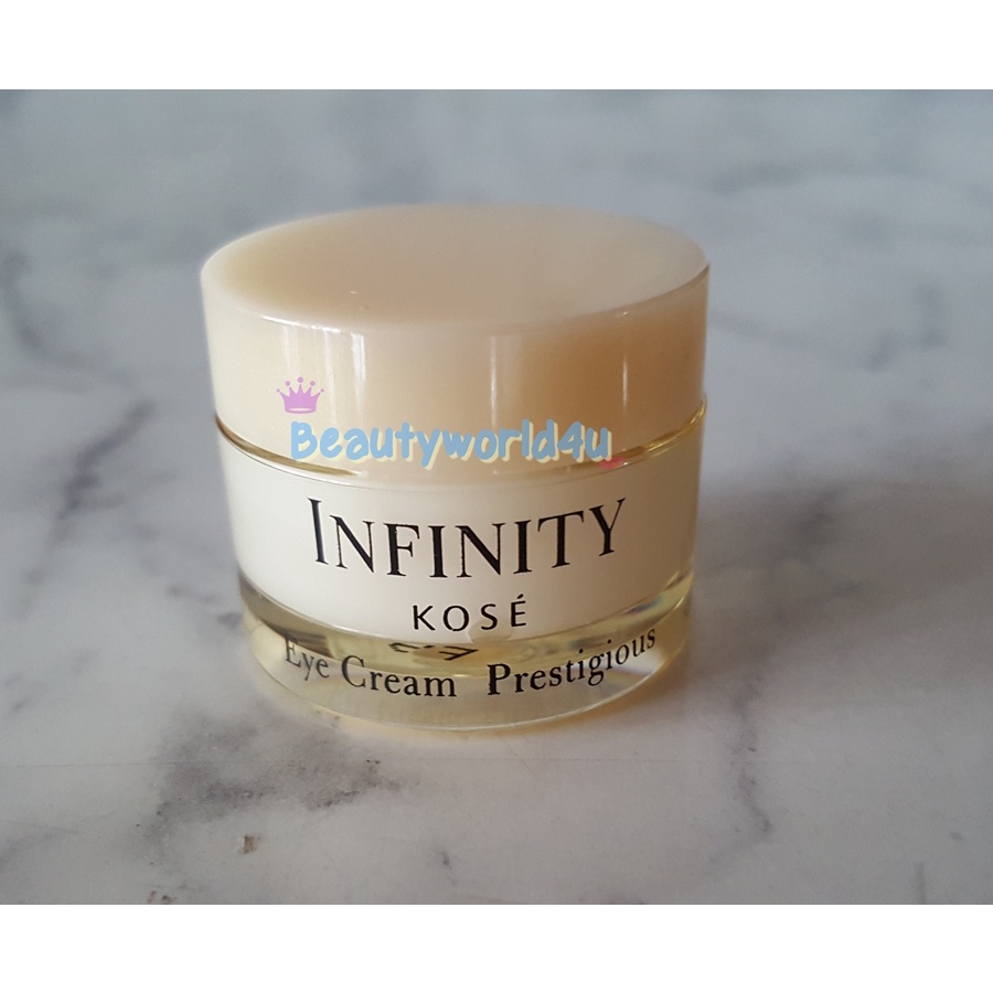 ของแท้ Kose Infinity Eye Cream Prestigious 6 ml. ครีมบำรุงรอบดวงตา ขนาดทดลอง Shopee Thailand
