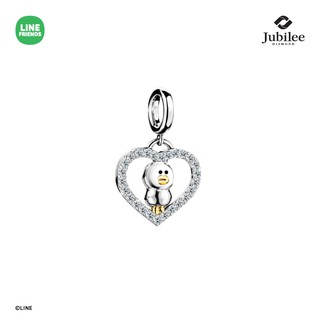 JUBILEE DIAMOND HEART CHARM: SALLY [รุ่น LINE FRIENDS ลิขสิทธิ์แท้]