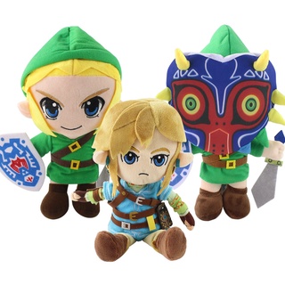 ตุ๊กตายัดนุ่น Nintendo Games The Legend of Zelda Link Triforce Shield Shigeru Miyamoto แบบนิ่ม ขนาด 21-35 ซม. ของเล่นสําหรับเด็ก