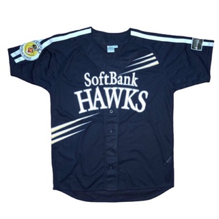 เสื้อเบสบอล SoftBankHAWKS Size  S-L