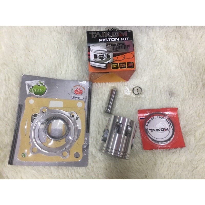 DT125 ENDURO PISTON ชุดพินแหวน free ปะเก็นชุดท็อป y125 y125zr 125z taikom racing/Tokahi