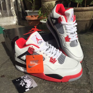 ถุงเท้า Jordan 4 Fire Red คุณภาพพรีเมี่ยม สําหรับผู้ชาย