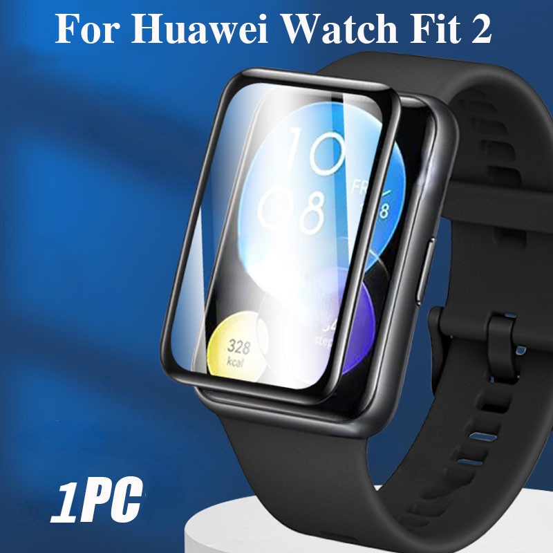 ฟิล์มกันรอยหน้าจอสมาร์ทวอทช์ 3D แบบนิ่ม สําหรับ Huawei Watch Fit2 Huawei Watch Fit 2