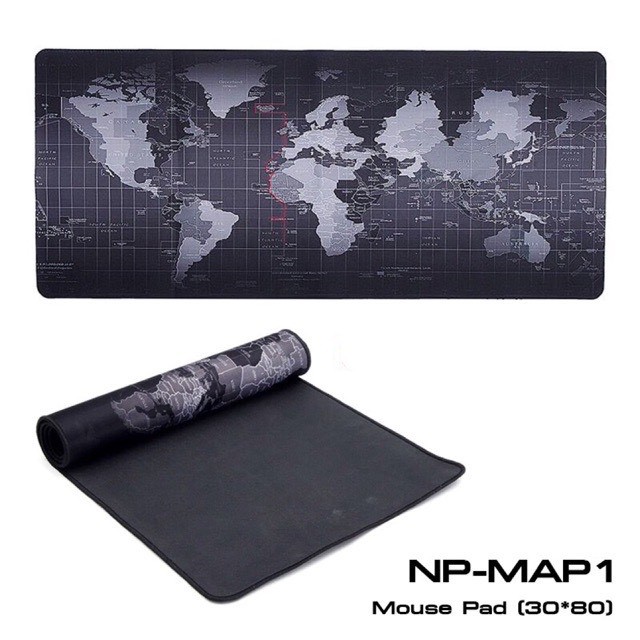 Nubwo Mouse Pad แผ่นรองเมาส์ รุ่น NP-MAP1 (30x80)แผ่นรองเม้าส์ผ้า สำหรับคอเกมส์ เย็บขอบอย่างดี