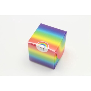 mt masking tape mt rainbow tape (MT07P001) / เทปตกแต่งวาชิ เซ็ต 7 ม้วน ลาย rainbow ประเทศญี่ปุ่น