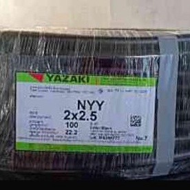 สายไฟ NYY 2 x 2.5 sq.mm. ยาซากิ YAZAKI 100 เมตร