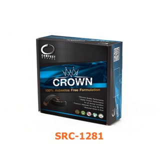 Compact Crown ก้ามผ้าเบรคคู่หลัง Mitsubishi ATTRAGE 1.2 ปี 2012 ขึ้นไป (ผ้าเบรก แอทราจ) SRC-1281