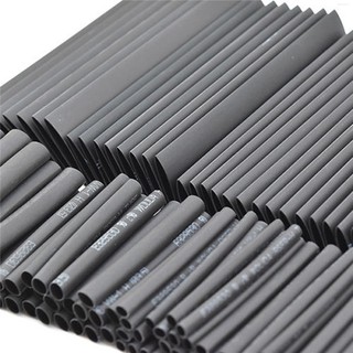 127 Pcs Black Heat Shrink Tube Assortment Wrap Electrical Insulation Cable Tubing Tube Sleeving Wrap Tubes  💛Kitchentool