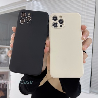 เคส OPPO A15 A15S A16 A54 A5 A9 A53 A33 A31 2020 A7 A5S A12 A16S A3S A74 A52 A72 A92 A93 A94 A1K Reno 4 5 5F 4F 4Lite 5K 5Lite Fashion Pure Color Silicone Shockproof เคสโทรศัพท์มือถือ