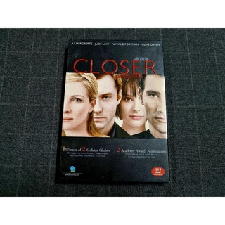 DVD ภาพยนตร์โรแมนติกดราม่า "Closer / ขอหยุดไฟรักไว้ที่เธอ" (2004)