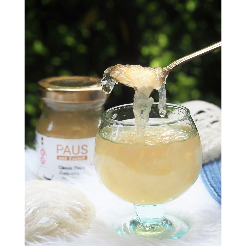 PAUS Birdnest พอสรังนกแท้ พรีเมี่ยม เนื้อเยอะ หวานน้อย (75 ml x 9 ขวด) ของเยี่ยมไข้ ของบำรุงร่างกาย ของขวัญปีใหม่ - รูปที่ 4