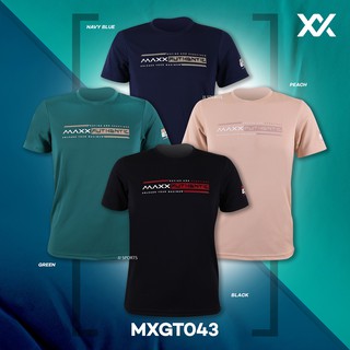 Maxx เสื้อยืด ลายกราฟฟิค MXGT043 (4 สี)