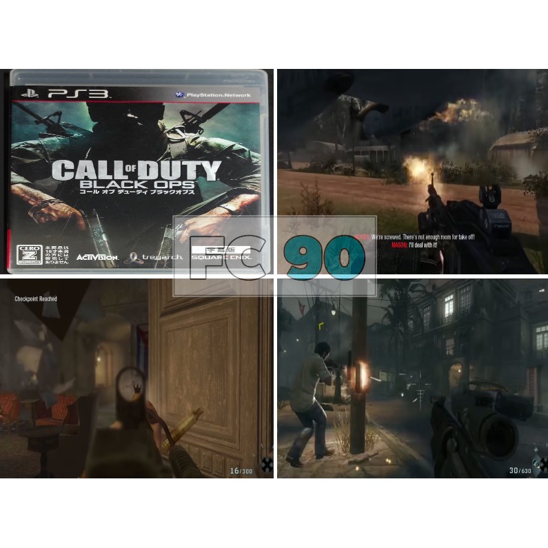 แผ่นเกม Call of Duty: Black Ops  [PS3] แผ่นแท้ ญี่ปุ่น มือสอง สภาพดี ไม่มีกล่อง สำหรับเพลย์สเตชั่น3