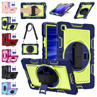 เคสสําหรับ Samsung Galaxy Tab A7 Lite 8.7" Sm-T220 T225 2021 เคสหนัง Tpu กันกระแทกพร้อมขาตั้ง