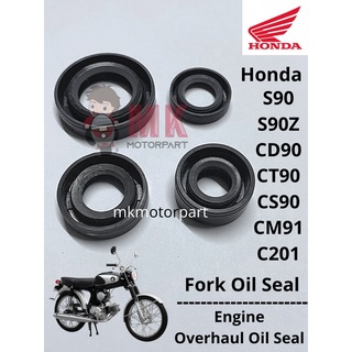 ชุดซีลน้ํามันเครื่องยนต์ สําหรับ Honda S90 S90z C201 CD90 CM91 CS90 CT90