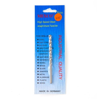 ดอกสว่านเจาะเหล็กไฮสปีด 5/32" เงิน เม็กโก้ 40532 Twist drill bit HSS 5/32 "Mango silver 40532