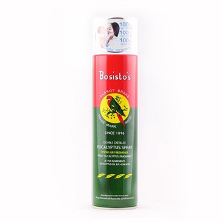 Bosistos spray สเปรย์นกแก้ว สเปรย์ปรับอากาศ ช่วยให้หายใจโล่ง เป็นหวัด คัดจมูก (300ml)