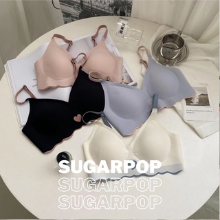 🍨🍭SugarPop🍬🍧 เสื้อใน บราไร้ขอบ ไร้โครง สปอร์ตบรา มีฟองน้ำ (Ref #184)