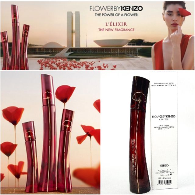 Kenzo Flower L'Elixir EDP ฉลองครบ15ปี หอมมากกเกินห้ามใจ น้ำหอมแท้แบ่งขาย แท้ทุกหยก!!