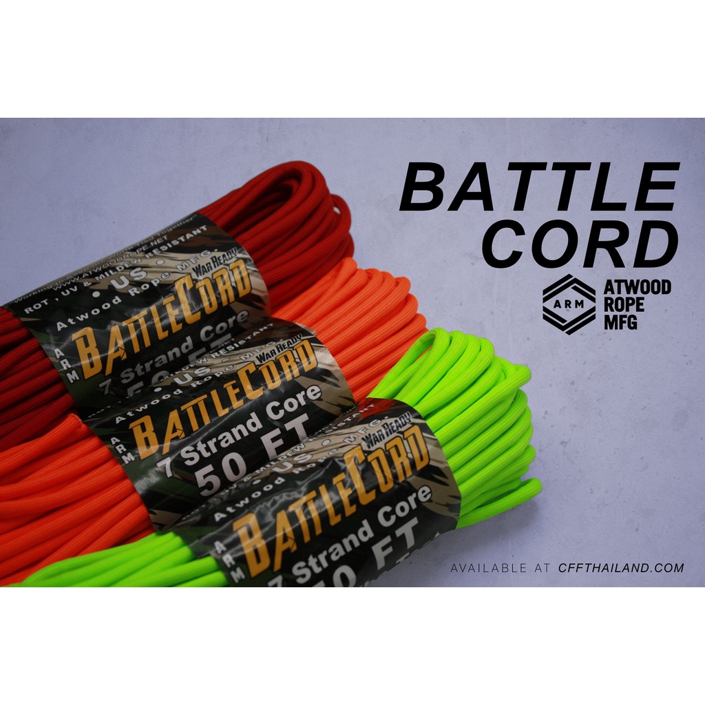 เชือก Battlecord Made in  USA.
