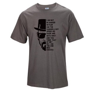 Gildan เสื้อยืดลําลอง แขนสั้น คอกลม พิมพ์ลาย Heisenberg Breaking Bad Exquisite122 3Brown สําหรับผู้ชายS-5XL