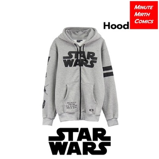 เสื้อฮู้ด Star Wars สีเทา ผ้าฝ้าย ลิขสิทธ์แท้  Size S/M/L/XL