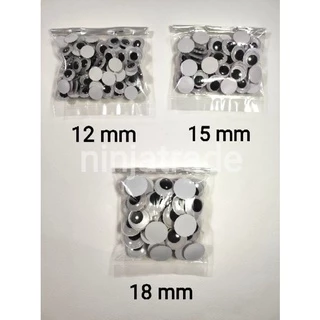 ตากลิ้ง ตาปลอม ขนาด 4,5,6,7,8,10,12,15,18,20,25,30 มิลลิเมตร